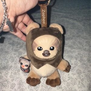 Star Wars Ewok Hot Toys Cosbi Plush Keychain Zephee